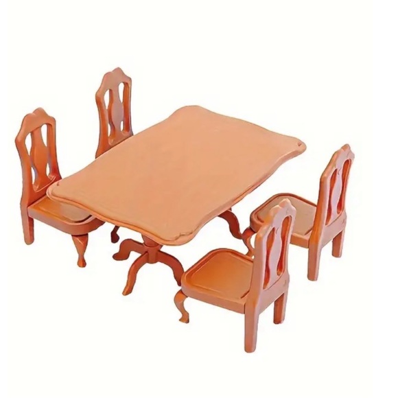 Doll House Furniture-Dining Room Table - Picture 1 of 15